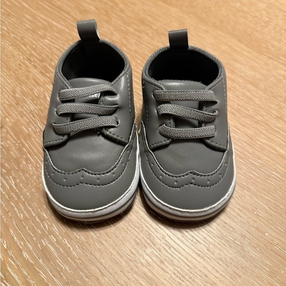 Lucky Brand Gray Baby Walker Shoes - Picture 2 of 4